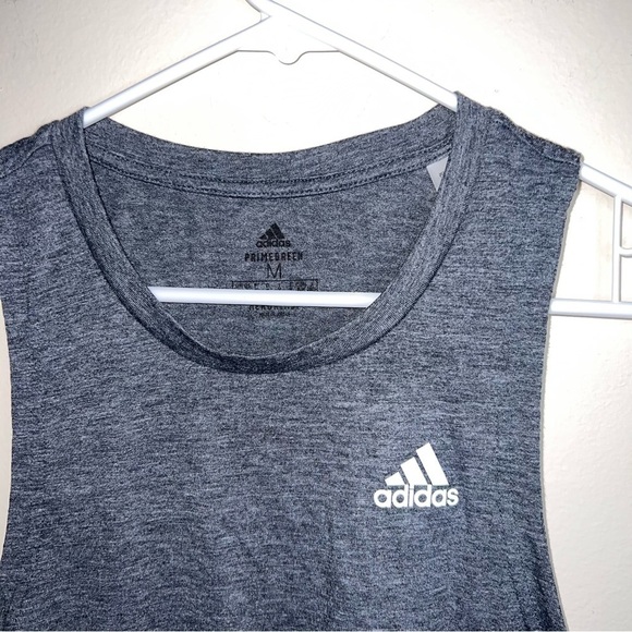 Adidas Aeroready Women’s Gray Tank Top Size Medium - Picture 7 of 7